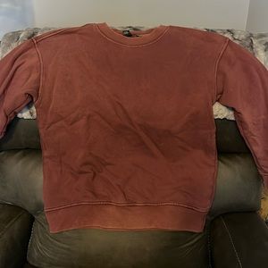Forever 21 sweatshirt size s maroon